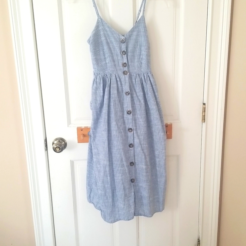 Blue summer dress